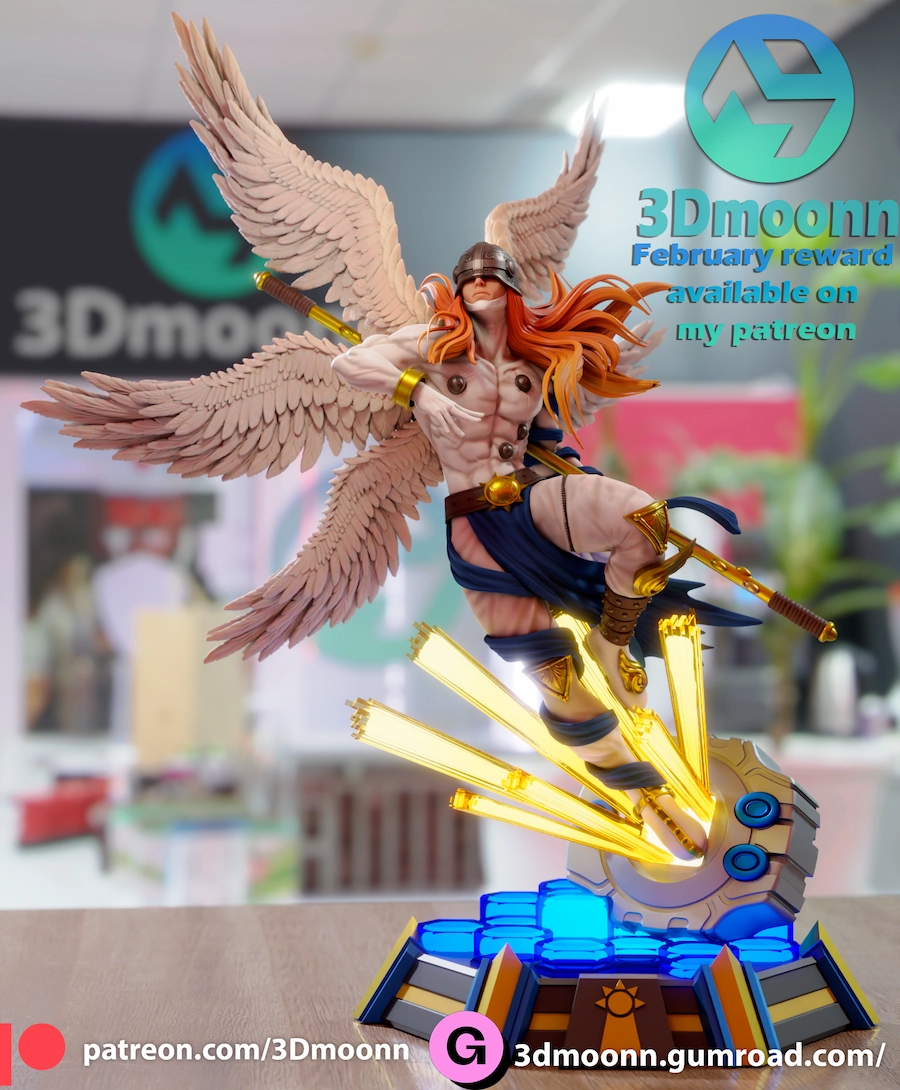 Angemon STL Cover