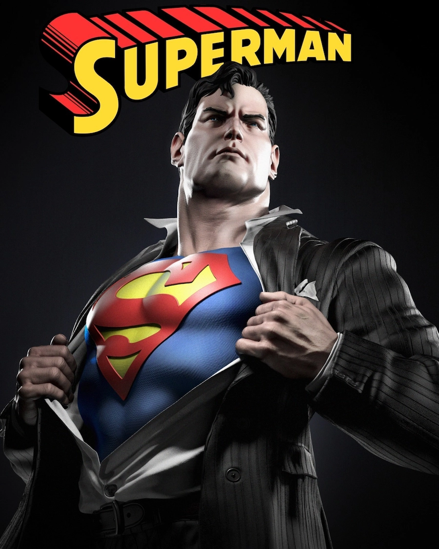Superman STL Cover