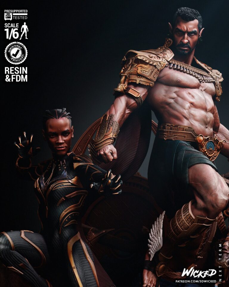 Black Panther and Namor Diorama + Bust - Marvel