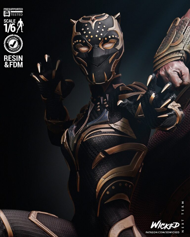 Black Panther and Namor Diorama + Bust - Marvel