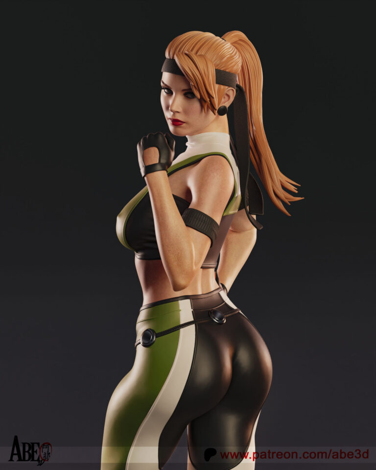 Sonya Blade + NSFW - Mortal Kombat - STL Files