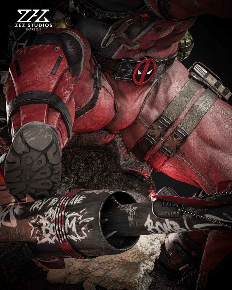 Deadpool + Extras + Bust - Marvel