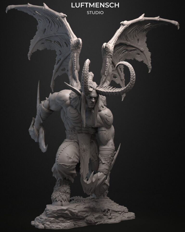 Illidan Stormrage - Warcraft - STL Files