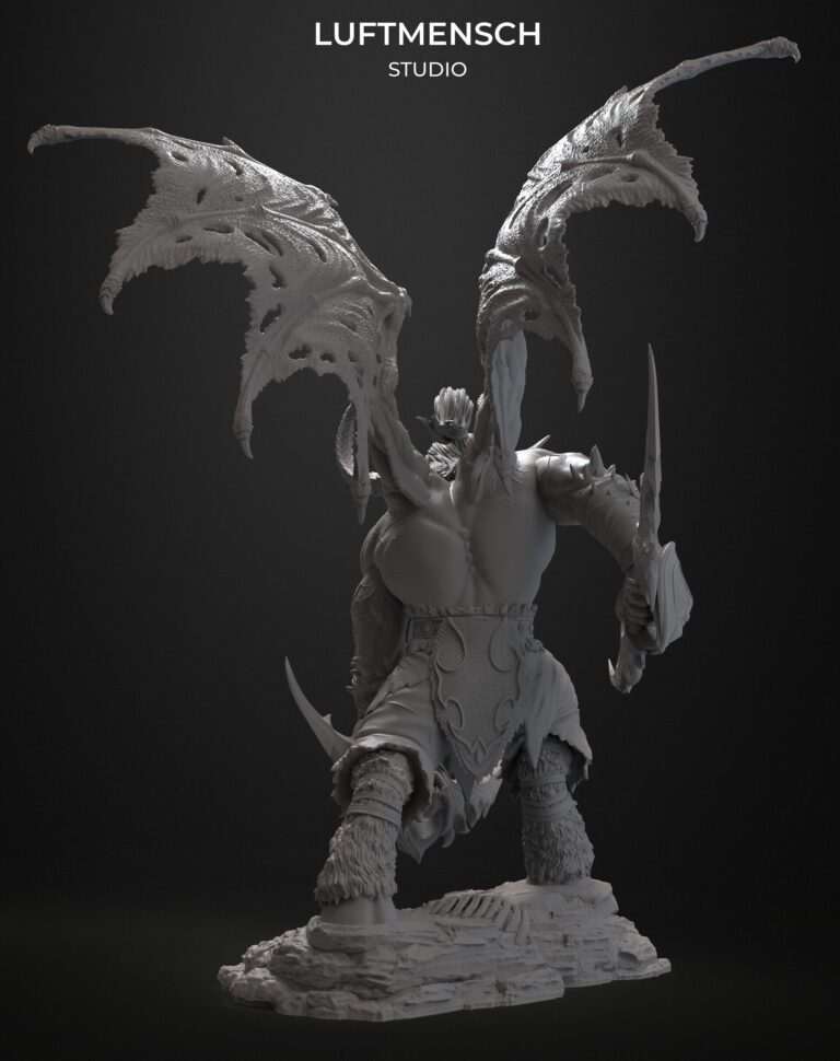 Illidan Stormrage - Warcraft - STL Files