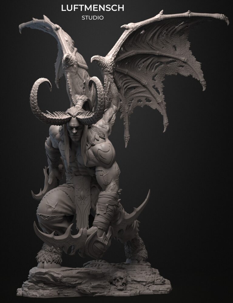 Illidan Stormrage - Warcraft - STL Files