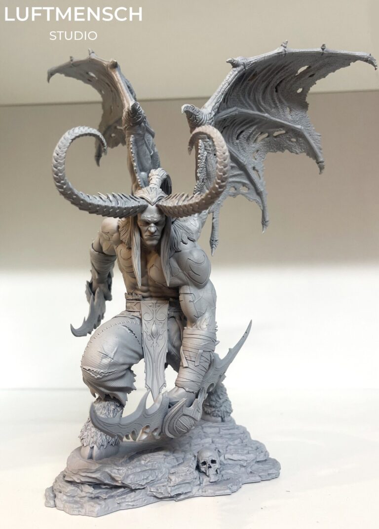 Illidan Stormrage - Warcraft - STL Files