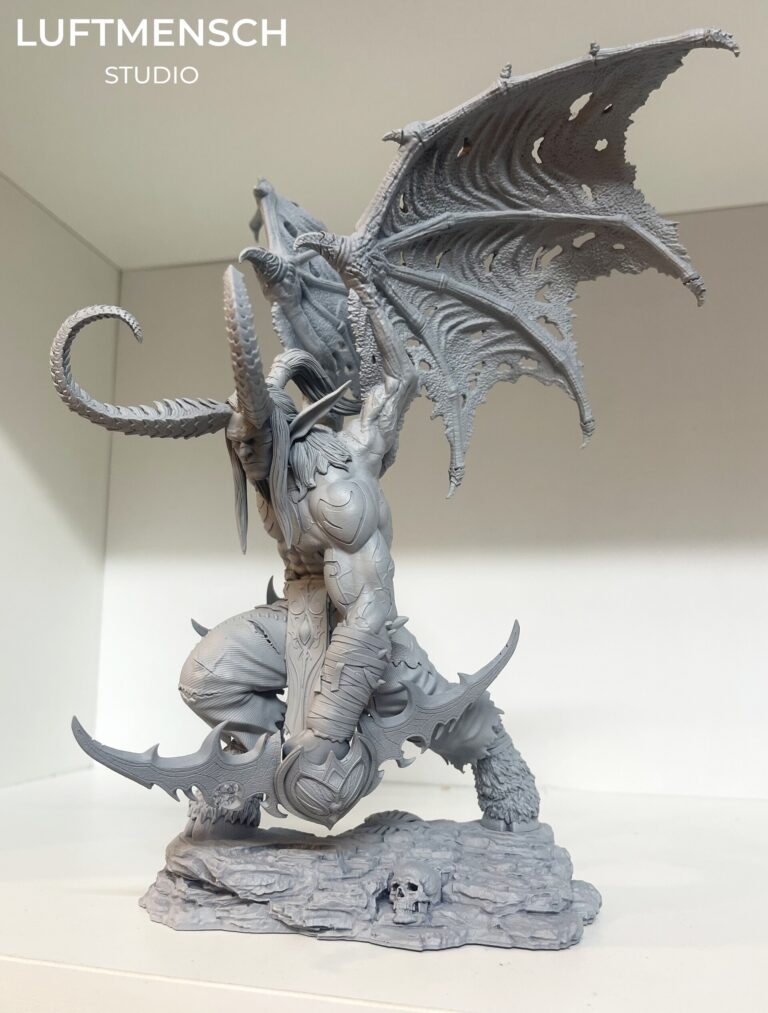 Illidan Stormrage - Warcraft - STL Files