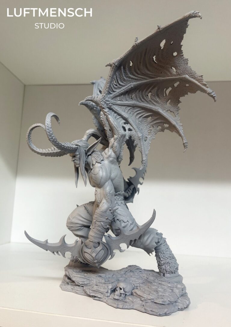 Illidan Stormrage - Warcraft - STL Files