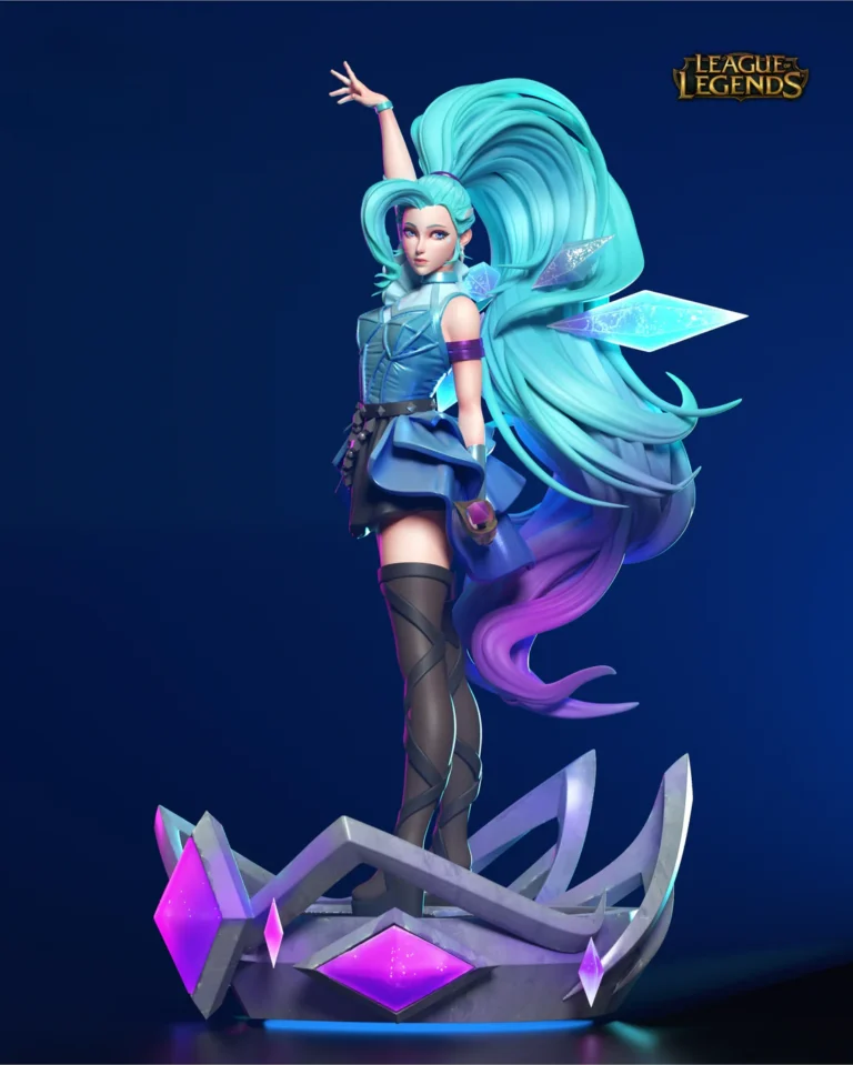 Seraphine K/DA - League of Legends - STL Files