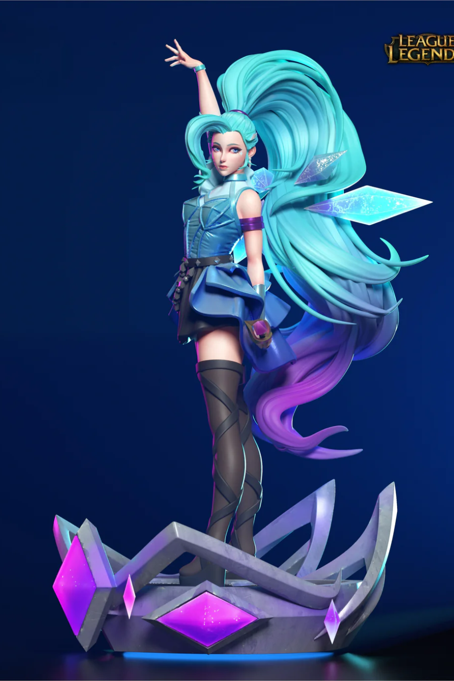 Seraphine K/DA - League of Legends - STL Files