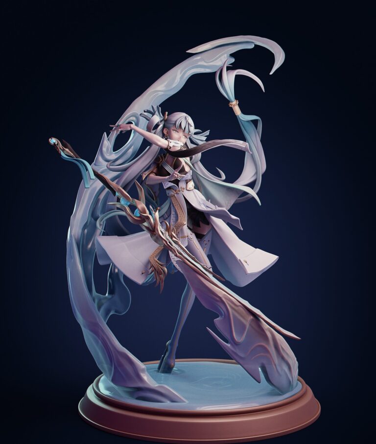 Jinhsi - Wuthering Waves - STL Files