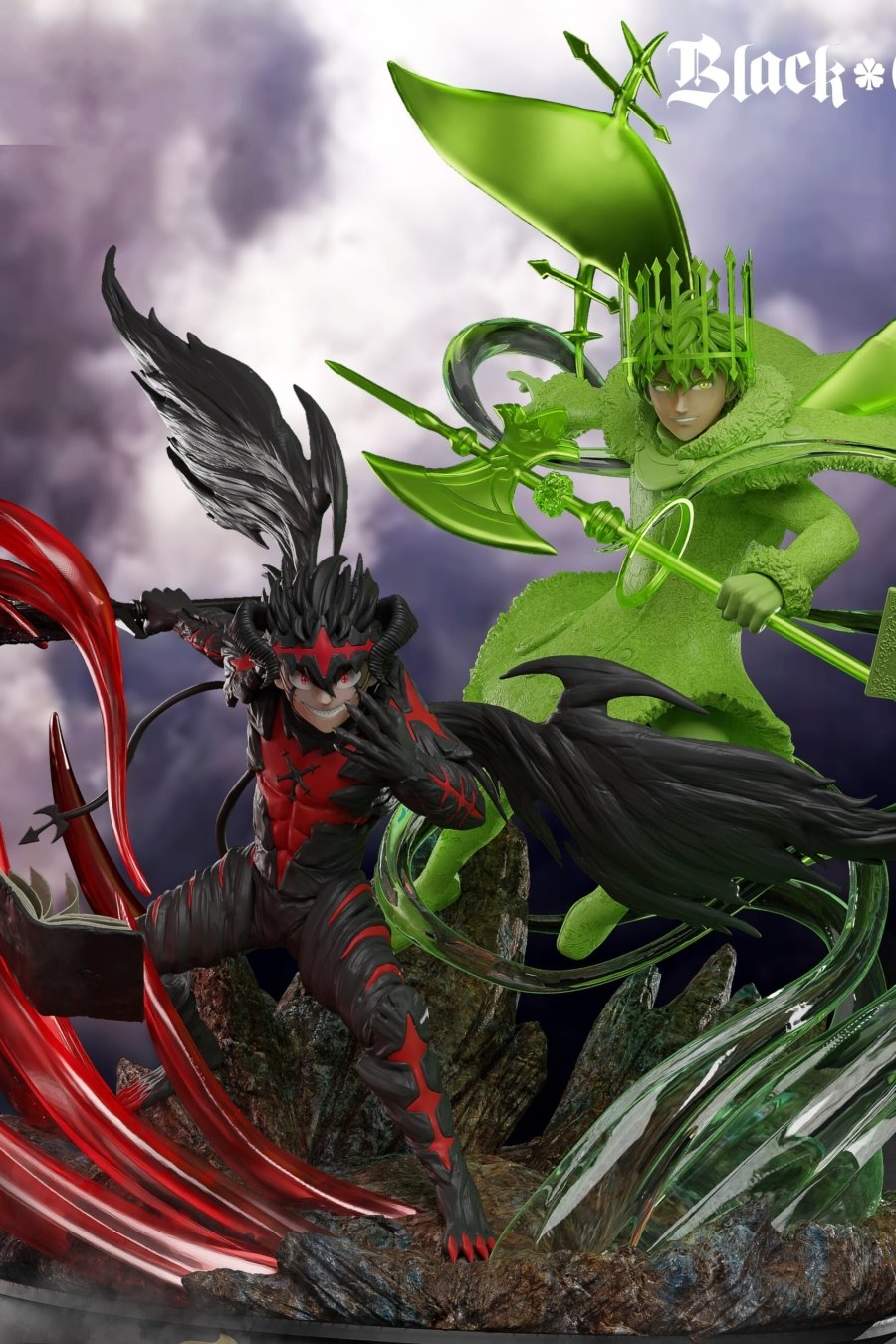 Asta y Yuno - Black Clover - STL Files
