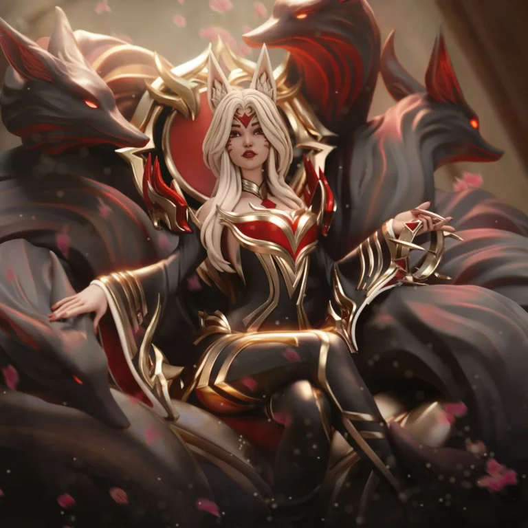Ahri Leyenda Inmortalizada - League of Legends - STL Files