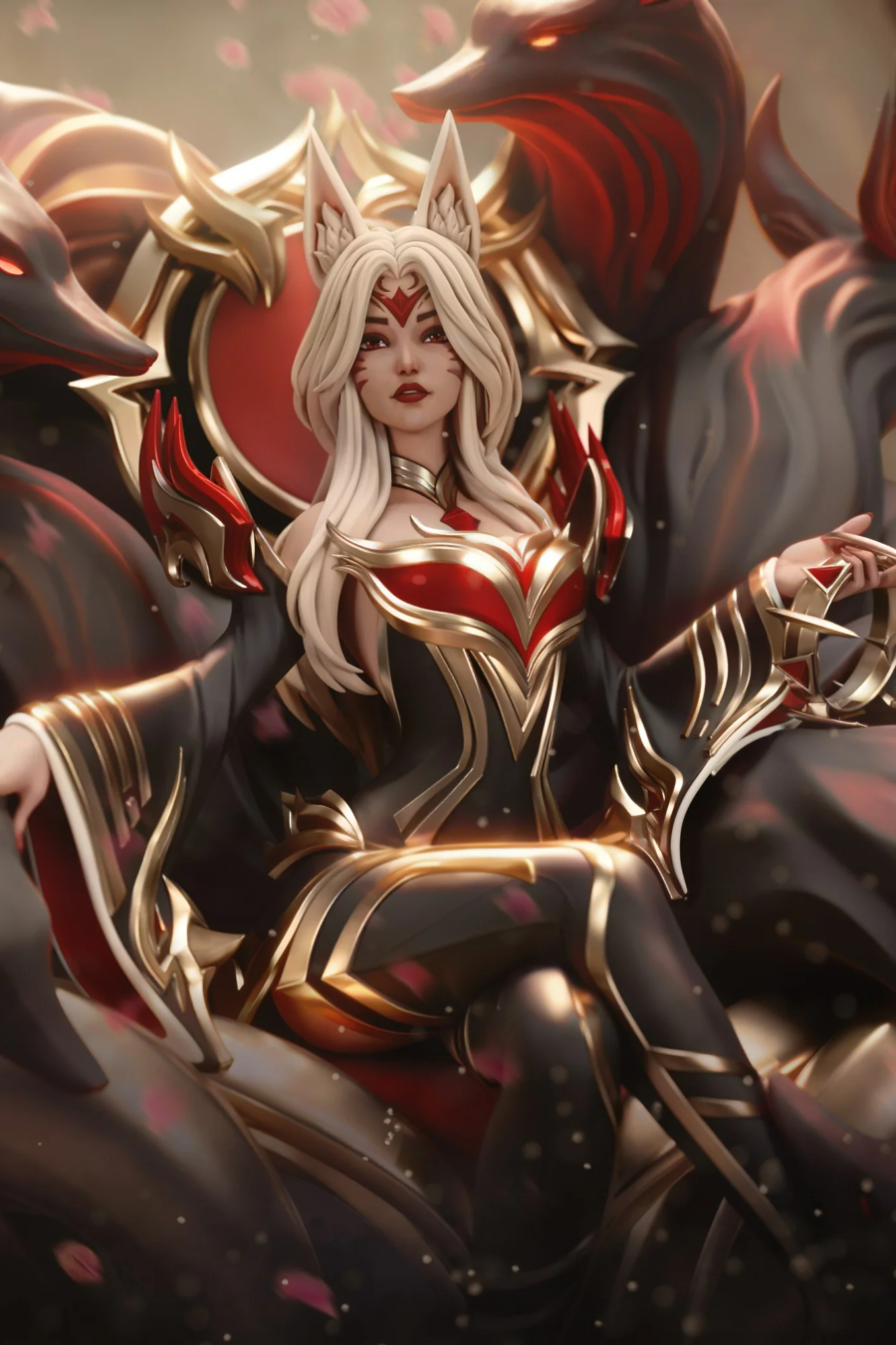 Ahri Leyenda Inmortalizada - League of Legends - STL Files