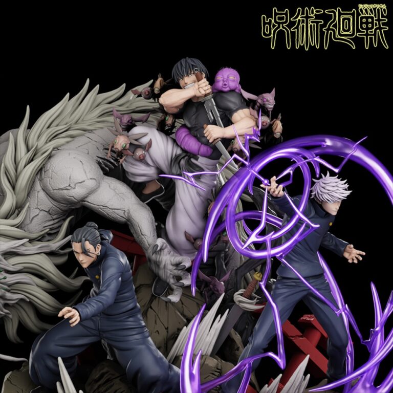 Gojo, Geto y Toji Diorama - Jujutsu Kaisen - STL Files