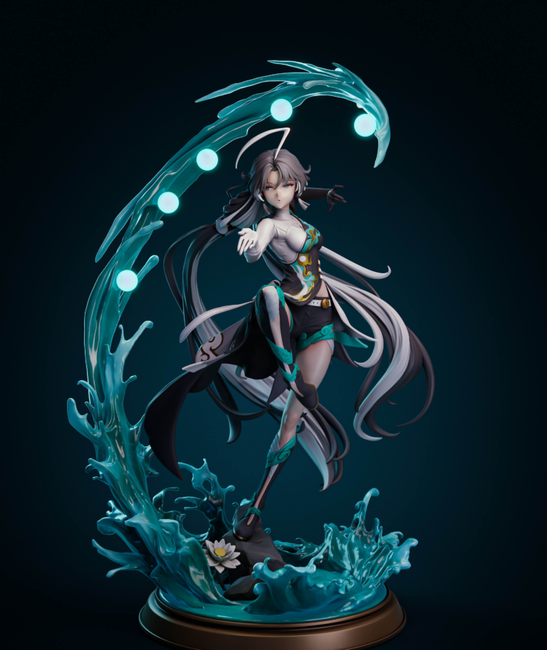 Jianxin - Wuthering Waves - STL Files