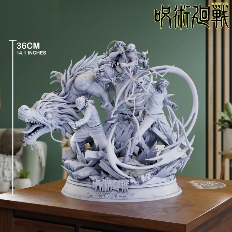 Gojo, Geto y Toji Diorama - Jujutsu Kaisen - STL Files
