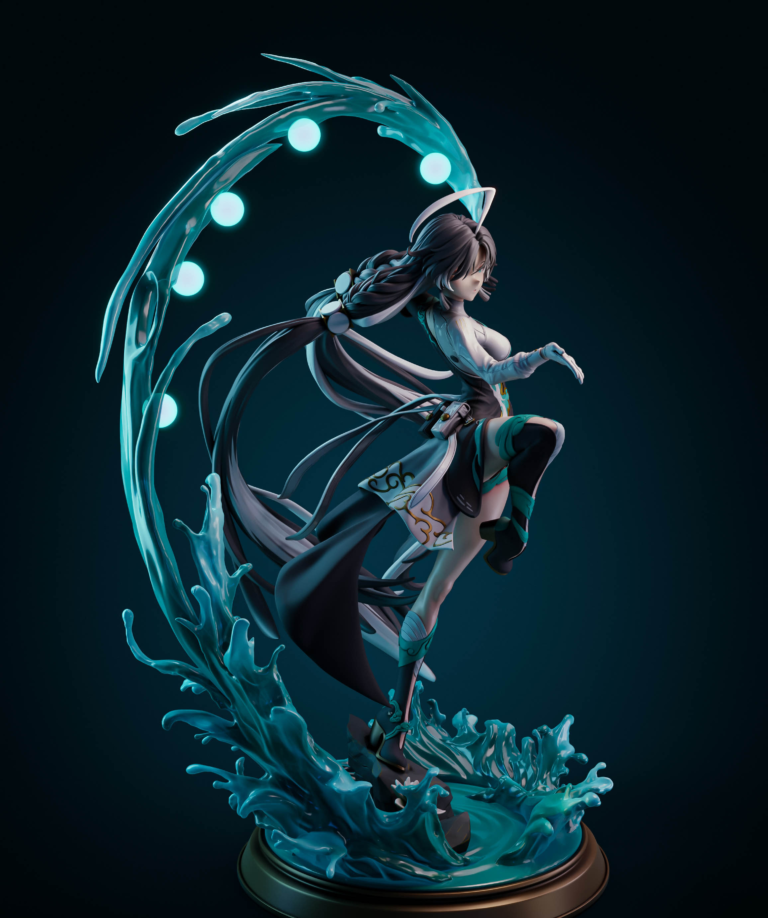 Jianxin - Wuthering Waves - STL Files