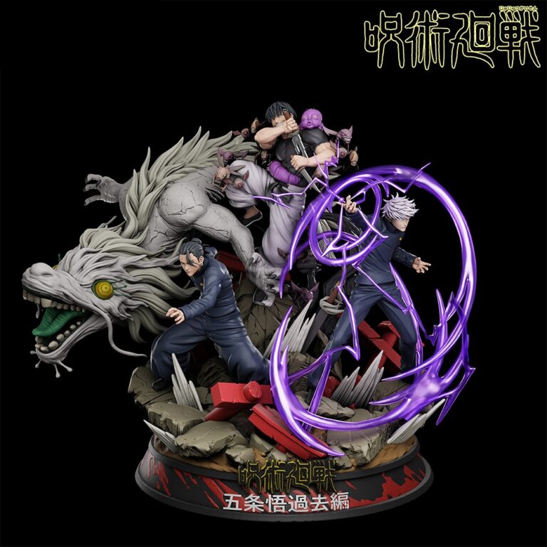 Gojo, Geto y Toji Diorama - Jujutsu Kaisen - STL Files