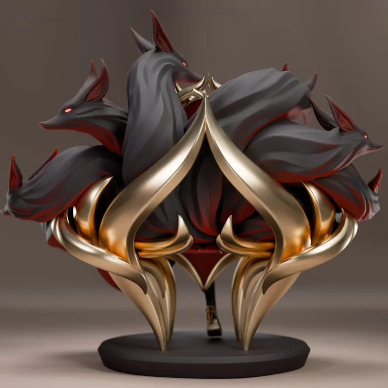 Ahri Leyenda Inmortalizada - League of Legends - STL Files