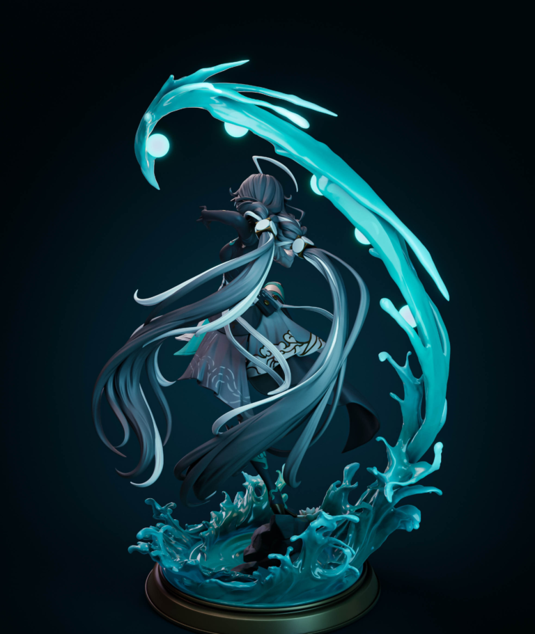Jianxin - Wuthering Waves - STL Files