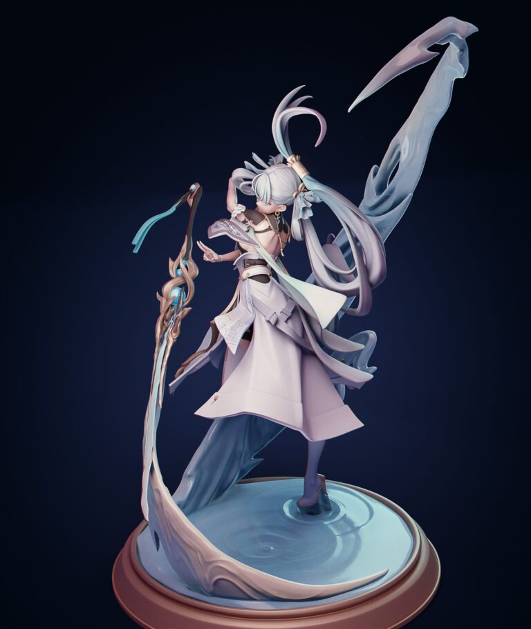 Jinhsi - Wuthering Waves - STL Files