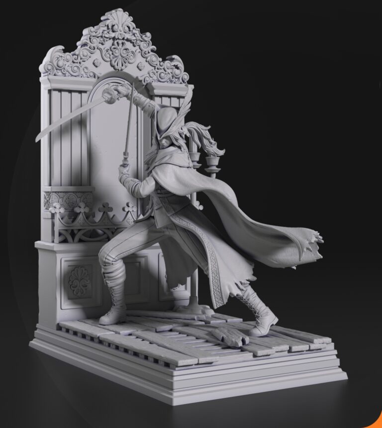 Lady Maria + Bust - Bloodborne - STL Files