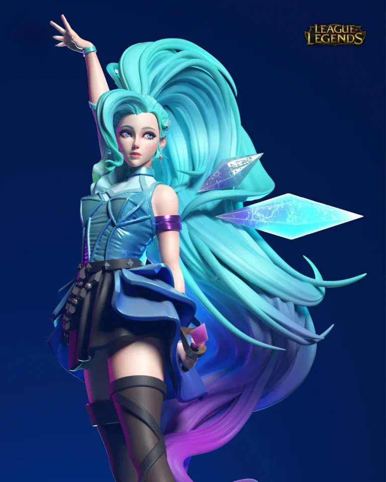 Seraphine K/DA - League of Legends - STL Files