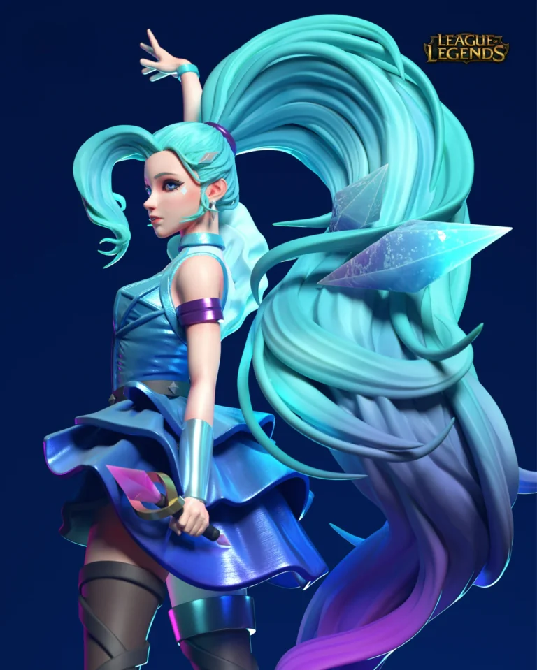 Seraphine K/DA - League of Legends - STL Files