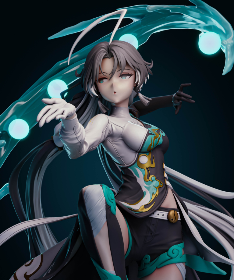Jianxin - Wuthering Waves - STL Files