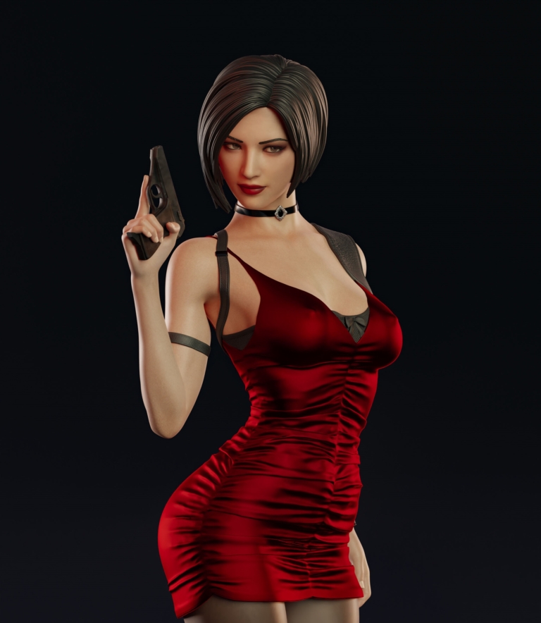 Ada Wong - Resident Evil - STL Files