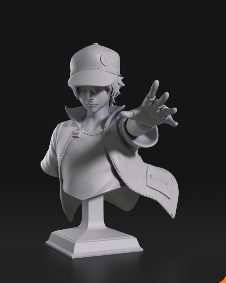 Red, Pikachu y Charizard + Busto - Pokemon - STL Files