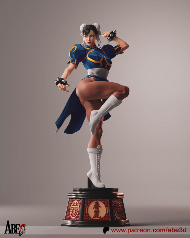 Chun-Li - Street Fighter - STL Files