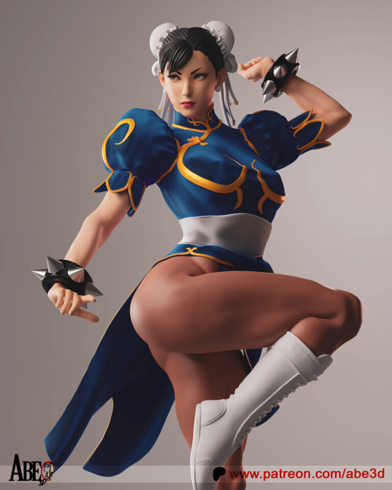 Chun-Li - Street Fighter - STL Files