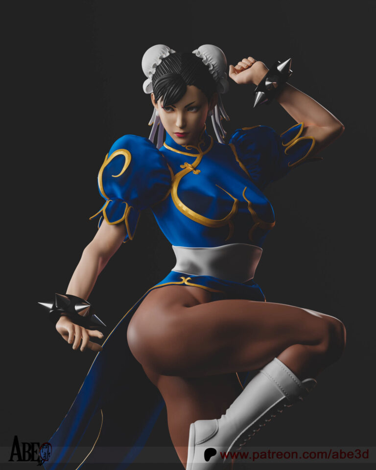 Chun-Li - Street Fighter - STL Files
