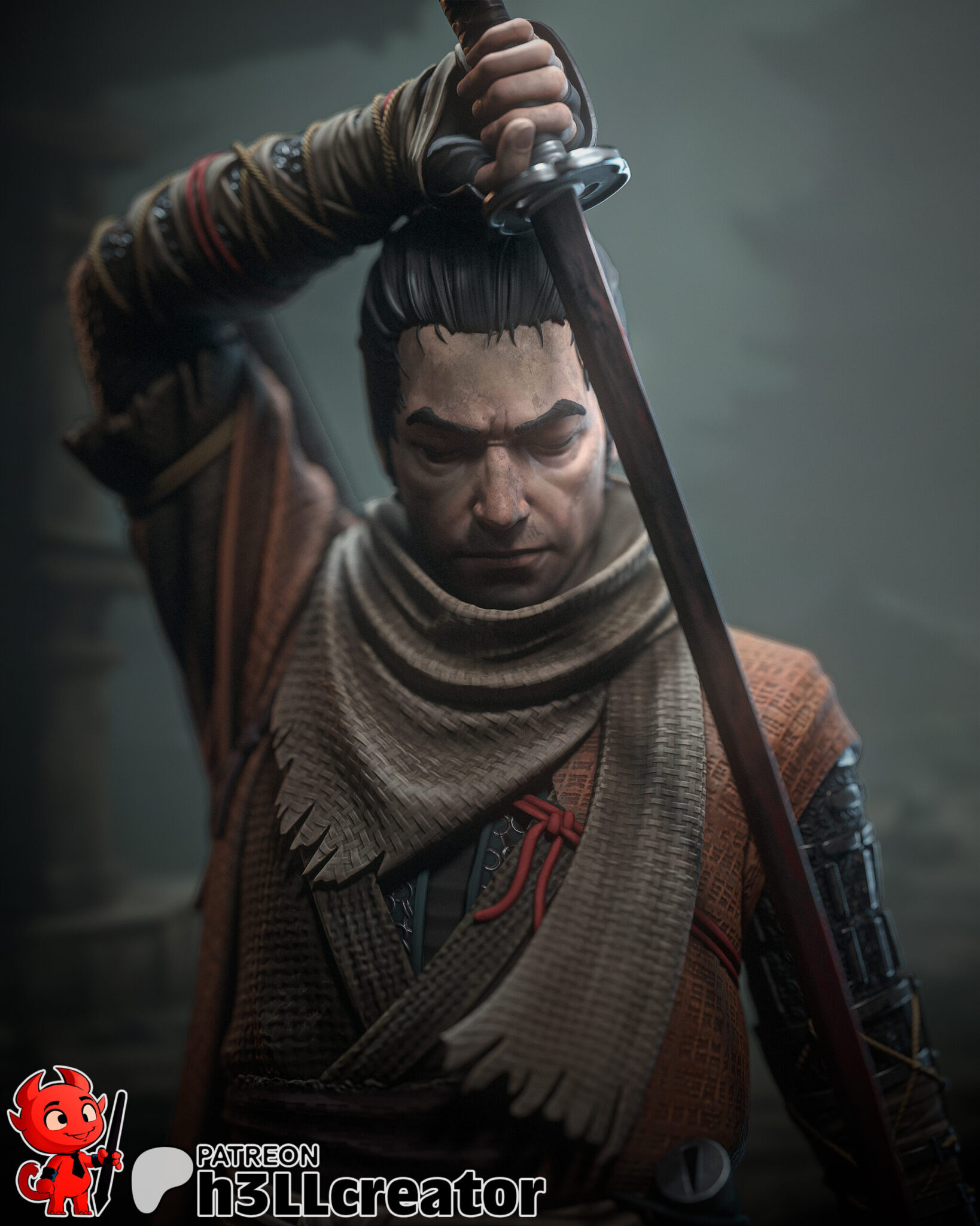 Sekiro + Busto - Sekiro: Shadows Die Twice
