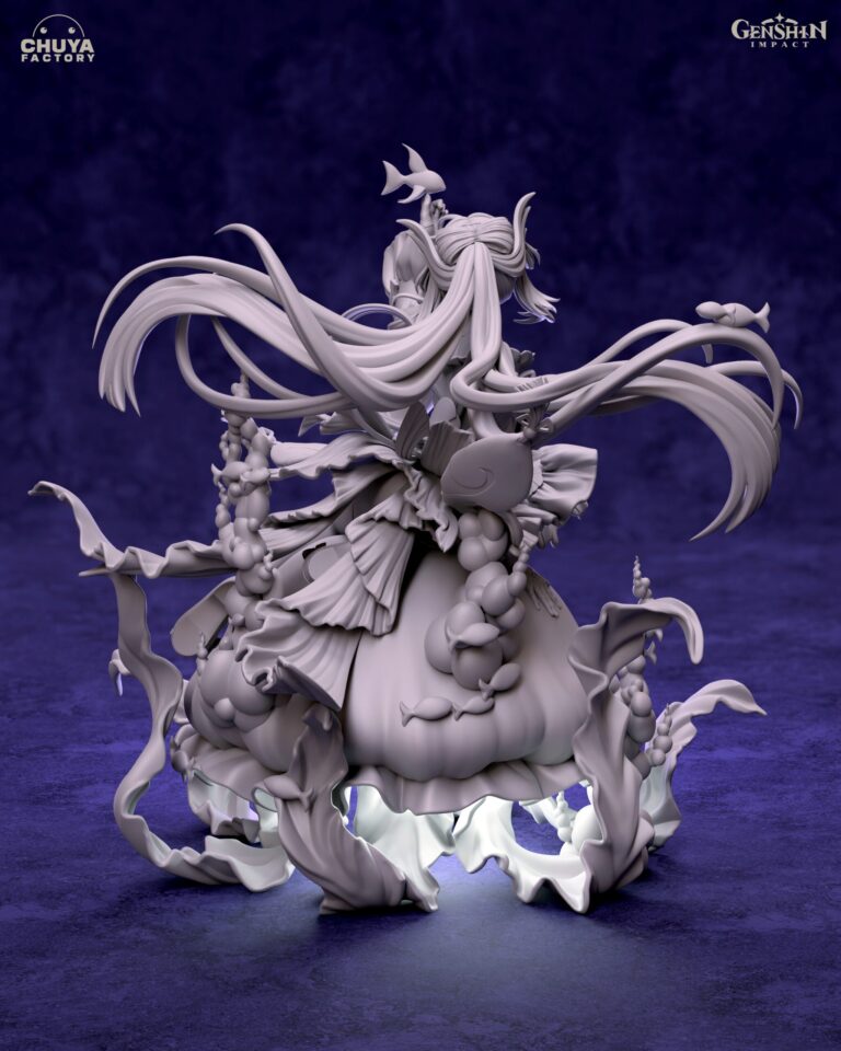 Sangonomiya Kokomi - Genshin Impact - STL Files