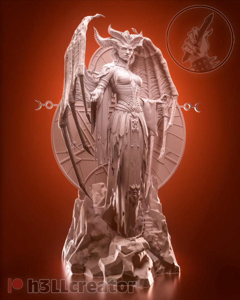 Lilith - Diablo - STL Files