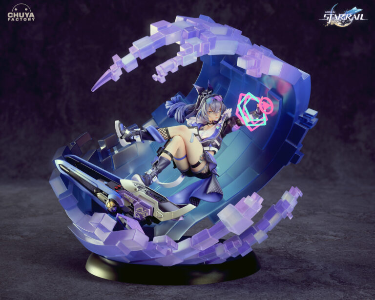 Silver Wolf Diorama