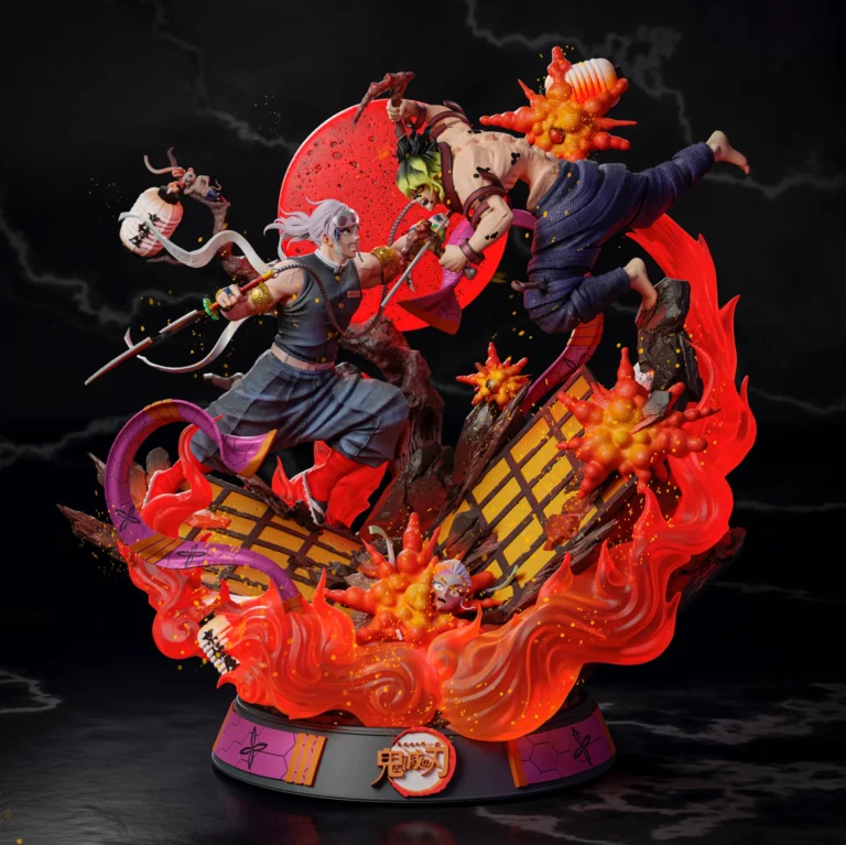 Uzui vs Gyutaro - Kimetsu no Yaiba - STL Files