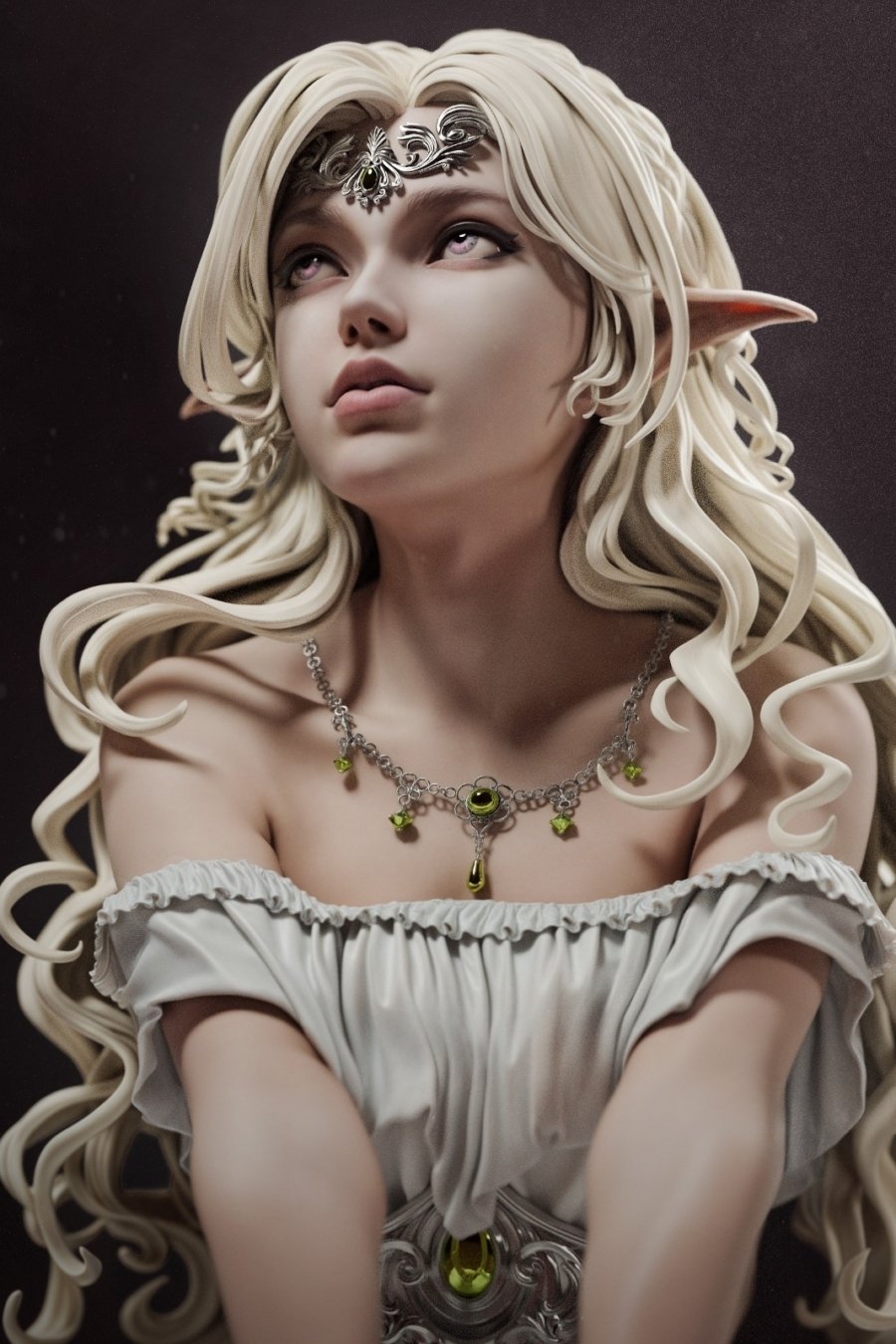 Princesa Elfa de cerca
