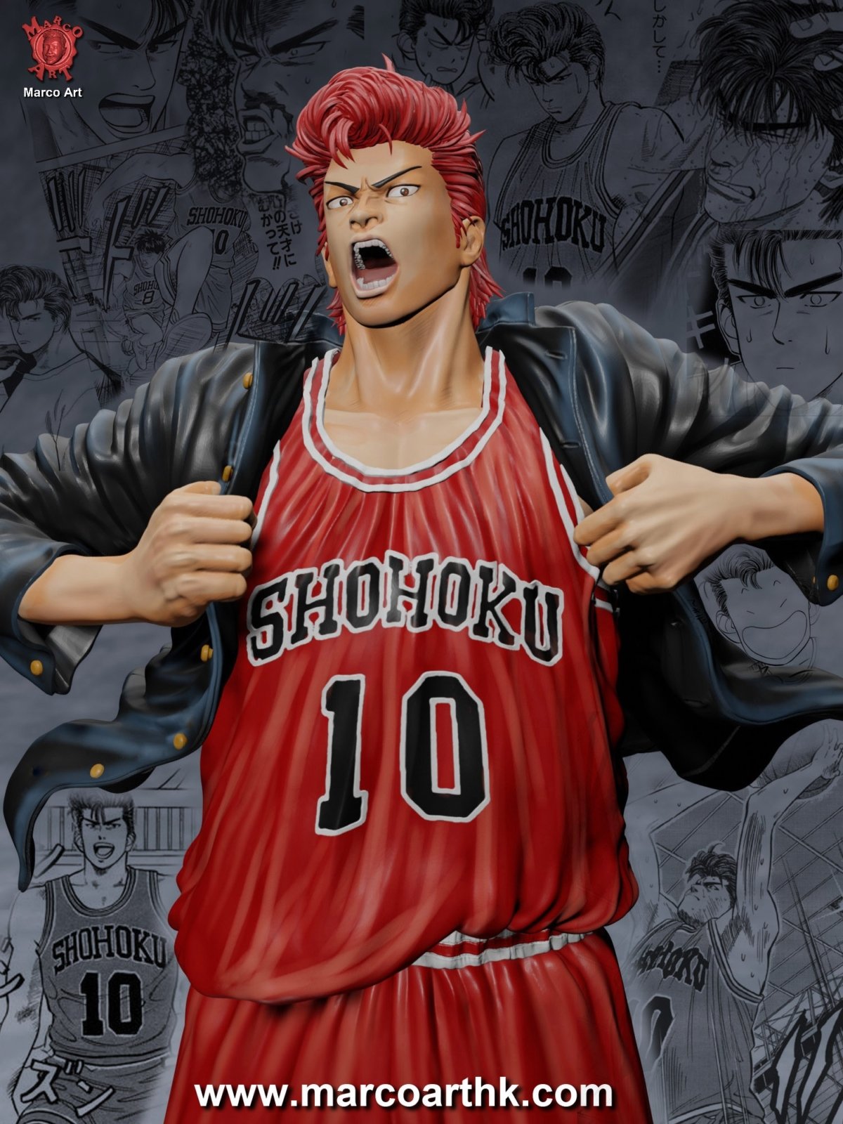 Hanamichi Sakuragi de frente