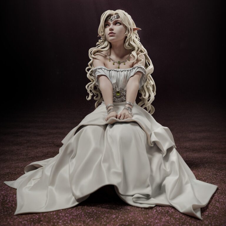 Princesa Elfa - Fantasy - STL Files - STL Forge
