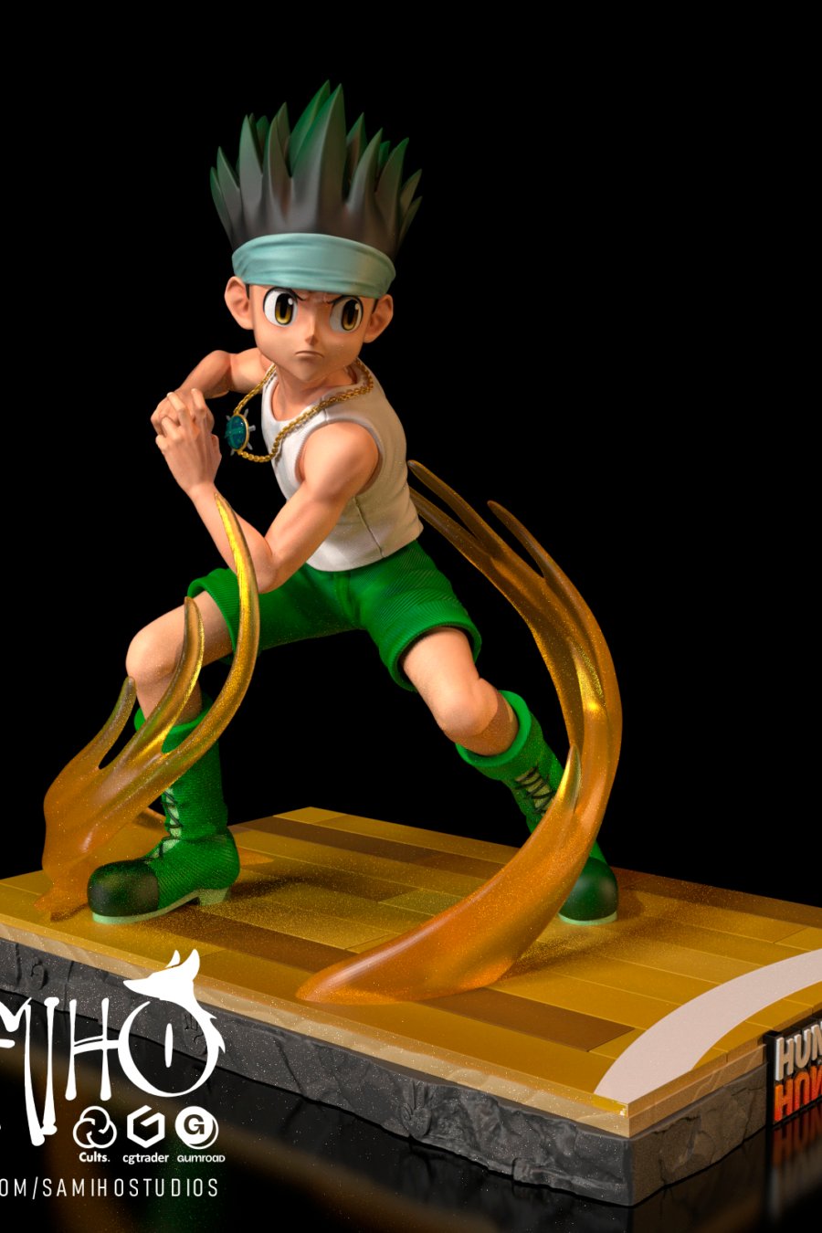 Gon completo en su base