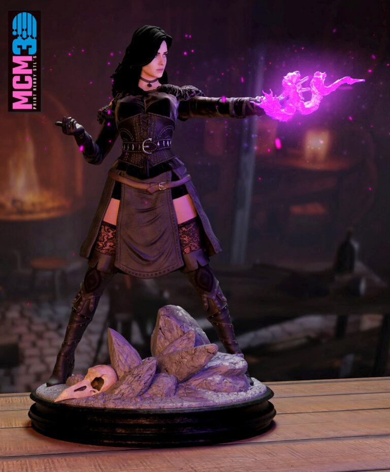 Yennefer de Perfil