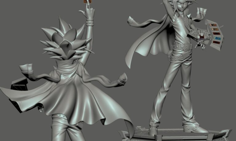 Yami Yugi - Yu Gi Oh - STL Files - STL Forge