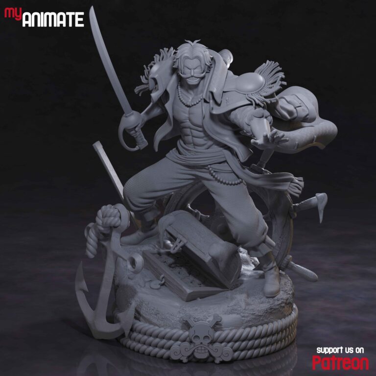 Gol D. Roger - One Piece - STL Files - STL Forge