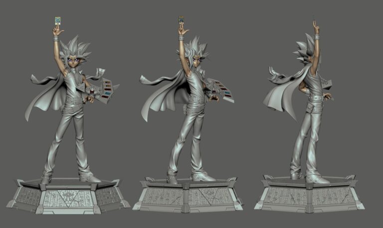 Yami Yugi - Yu Gi Oh - STL Files - STL Forge