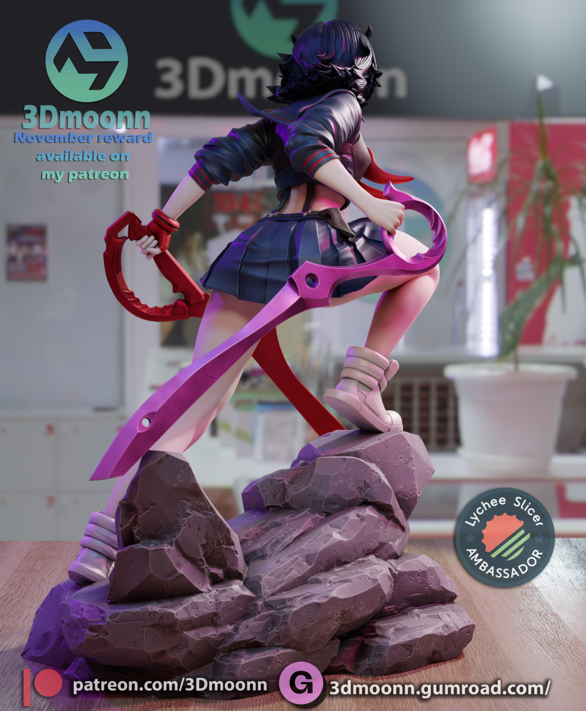 Ryuko de Espalda