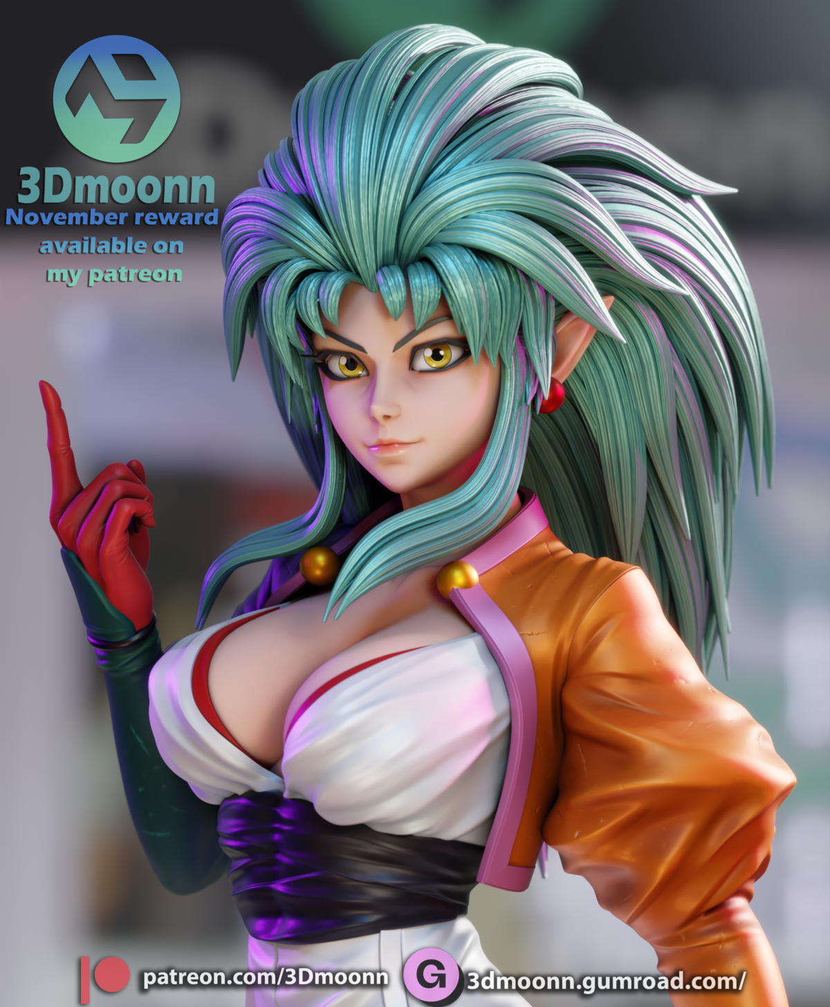 Ryoko desde cerca